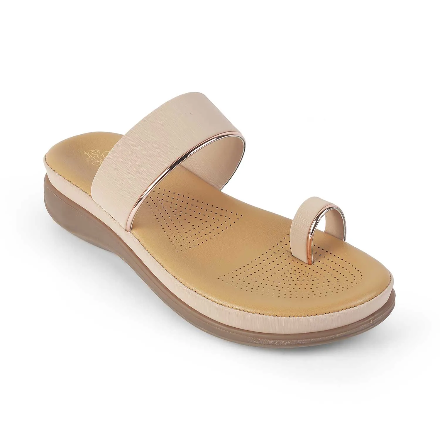 Tresmode Sotern Pink Women's Casual Platform Flats