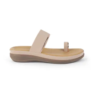 Tresmode Sotern Pink Women's Casual Platform Flats