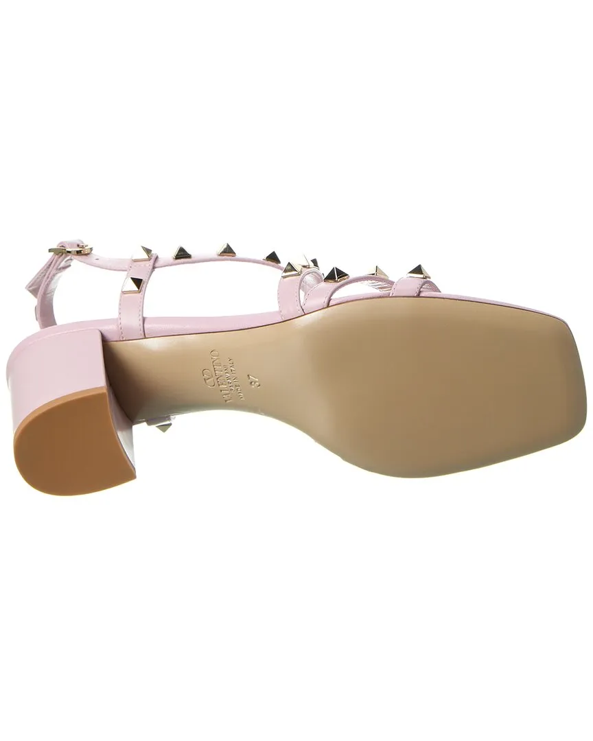 Valentino Rockstud 60 Leather Sandal