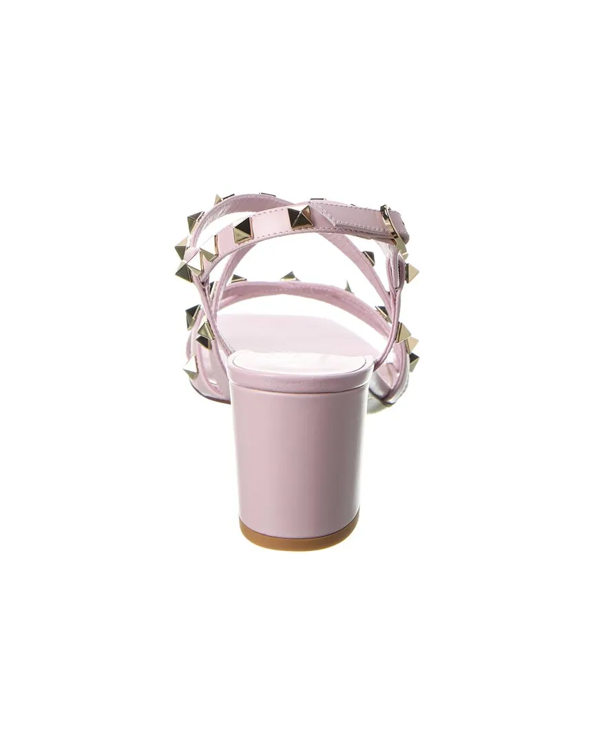 Valentino Rockstud 60 Leather Sandal