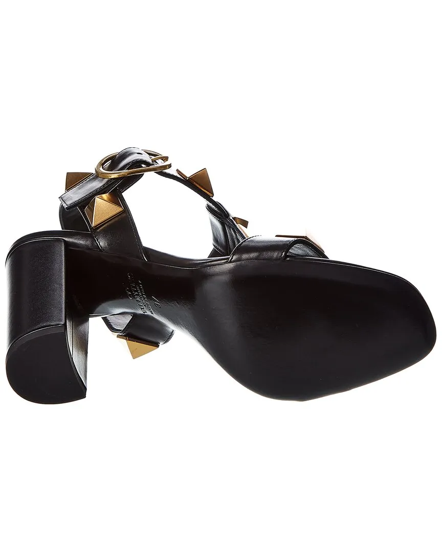 Valentino Roman Stud 90 Leather Sandal