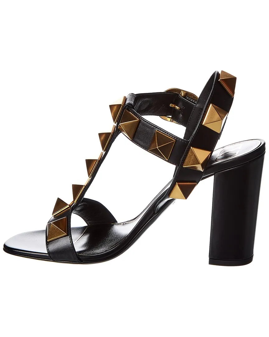 Valentino Roman Stud 90 Leather Sandal