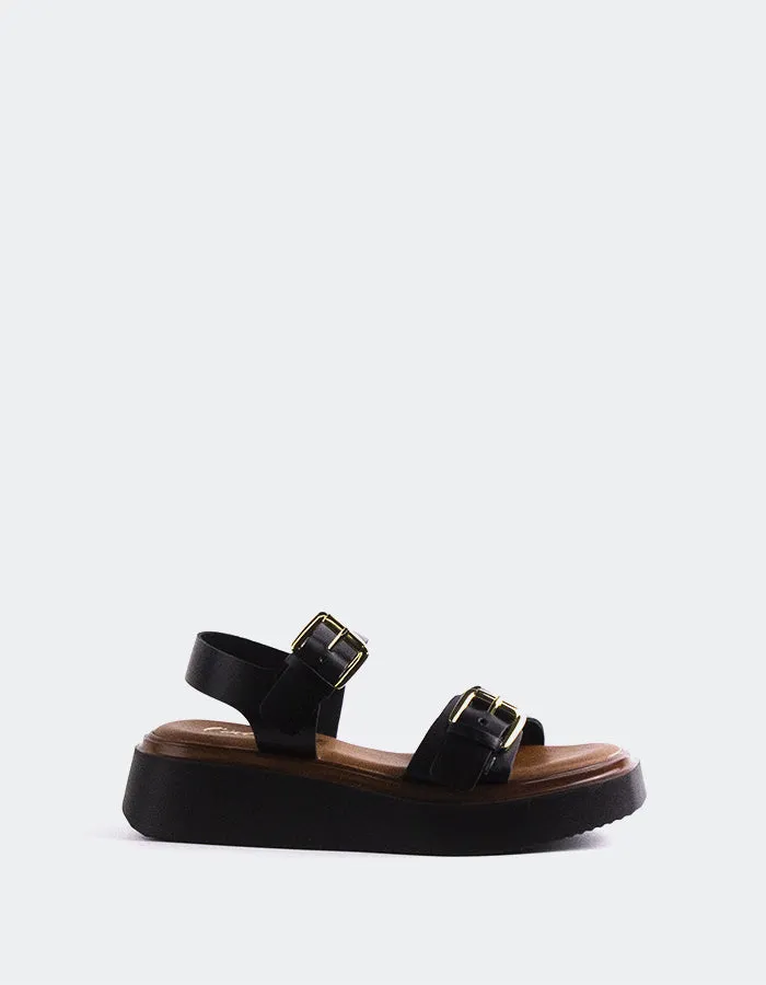 Varvara Black Leather