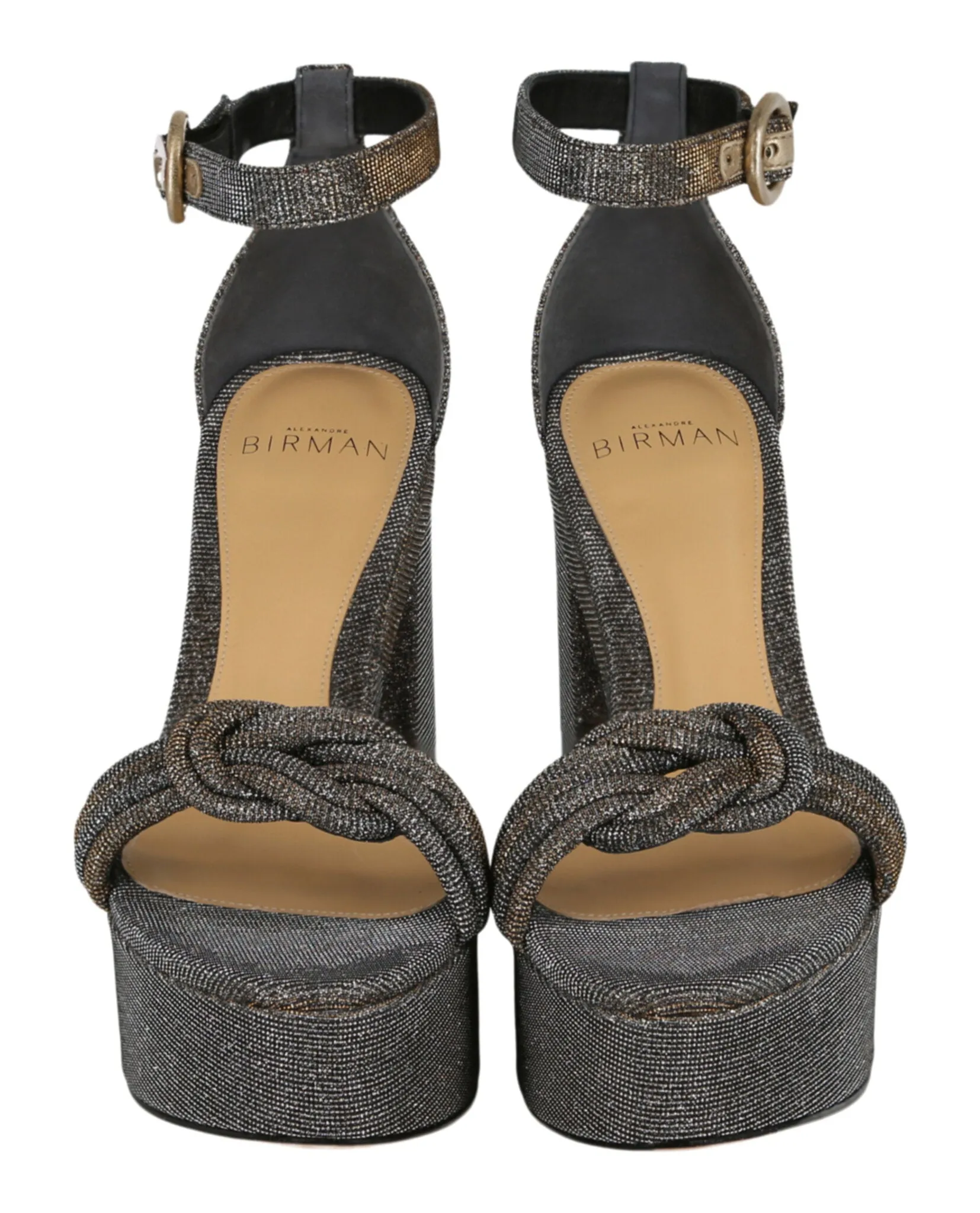 Vicky Ankle Wrap Platform Sandals