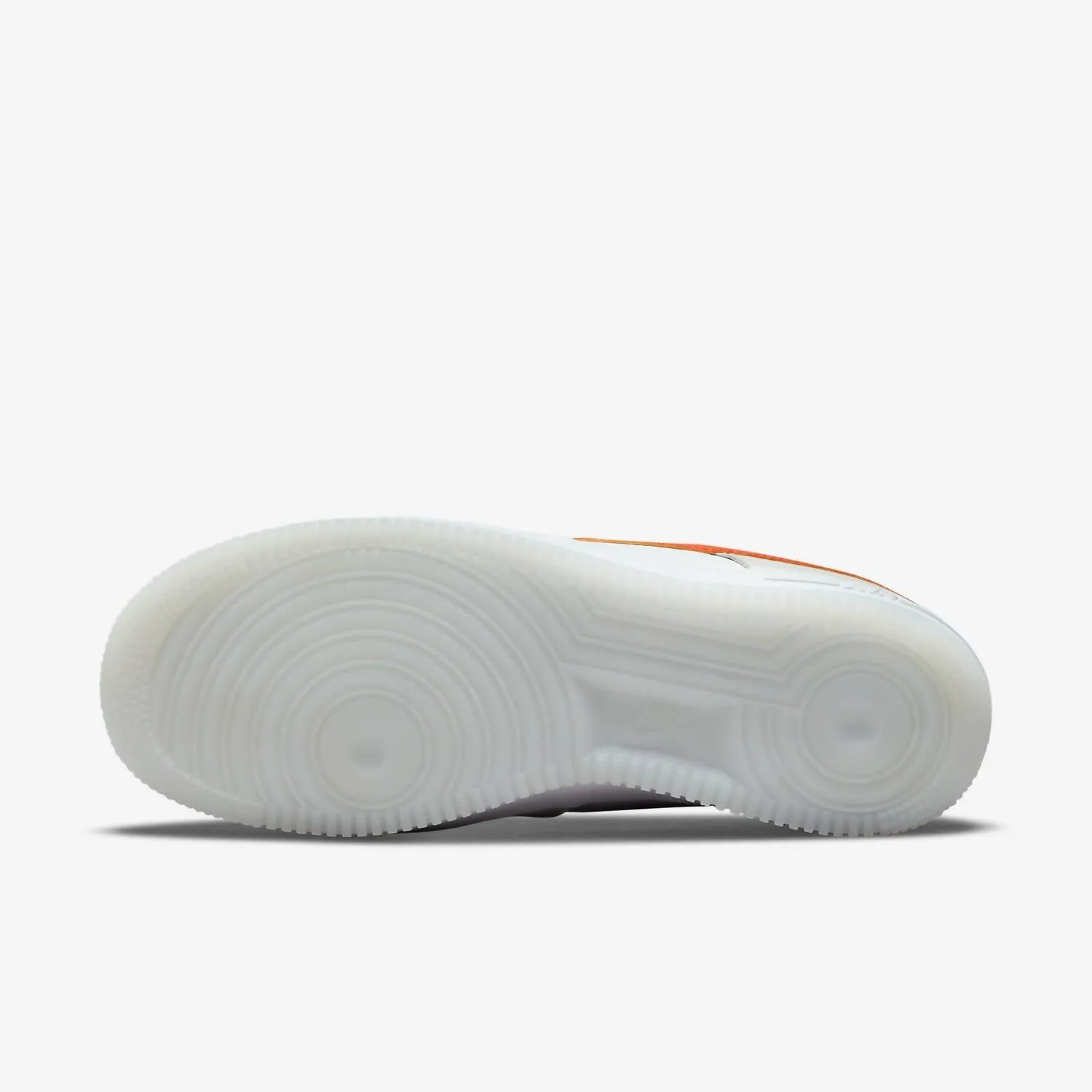 Women's Air Force 1 '07 Sneaker In White/orange/summit White/sail