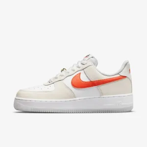 Women's Air Force 1 '07 Sneaker In White/orange/summit White/sail
