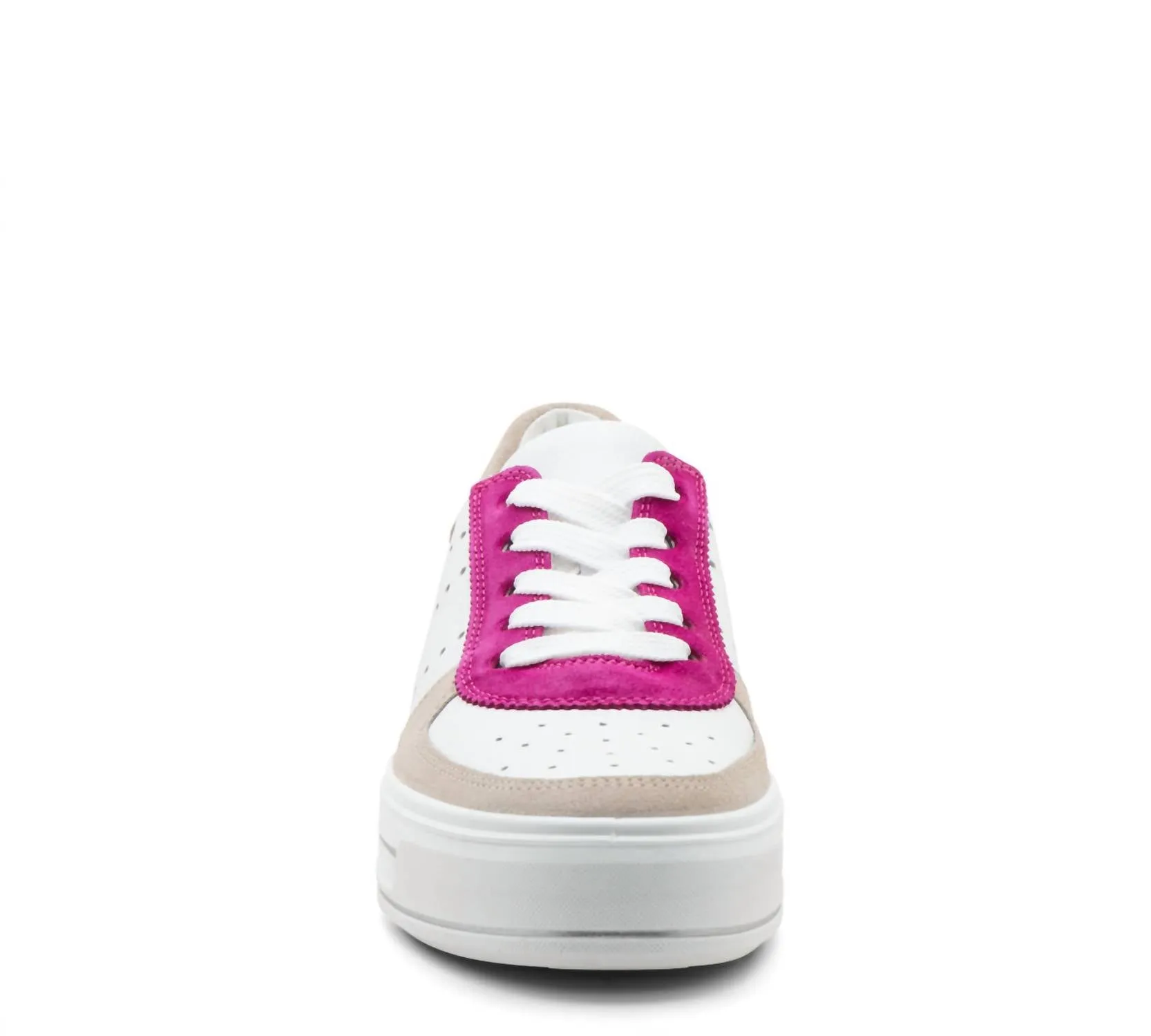 Women's Calgary Sneakers In White/pink