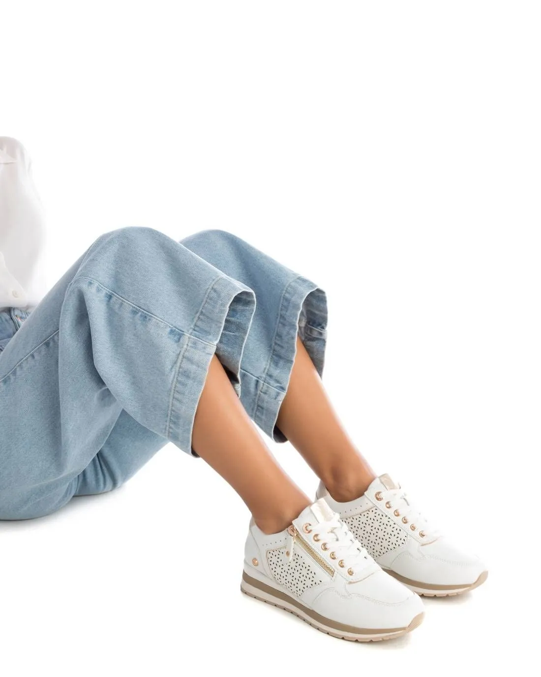 Women's Lace-Up Sneakers By XTI