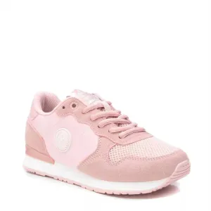 Women's Lace-Up Sneakers In Light/pastel Pink
