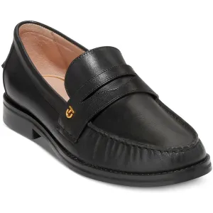 Womens Leather Padded Insole Loafers