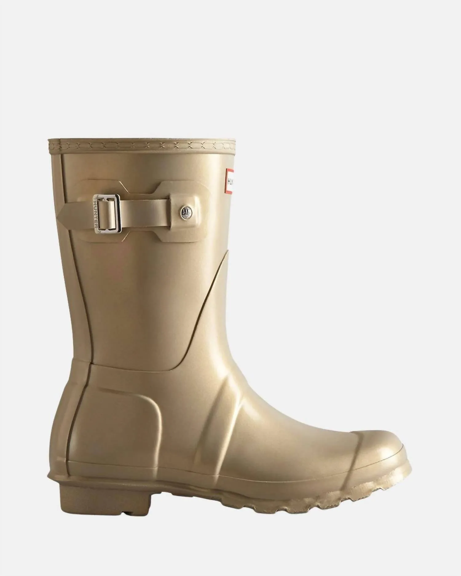 Women's Original Short Nebula Rain Boot In Pale Gold