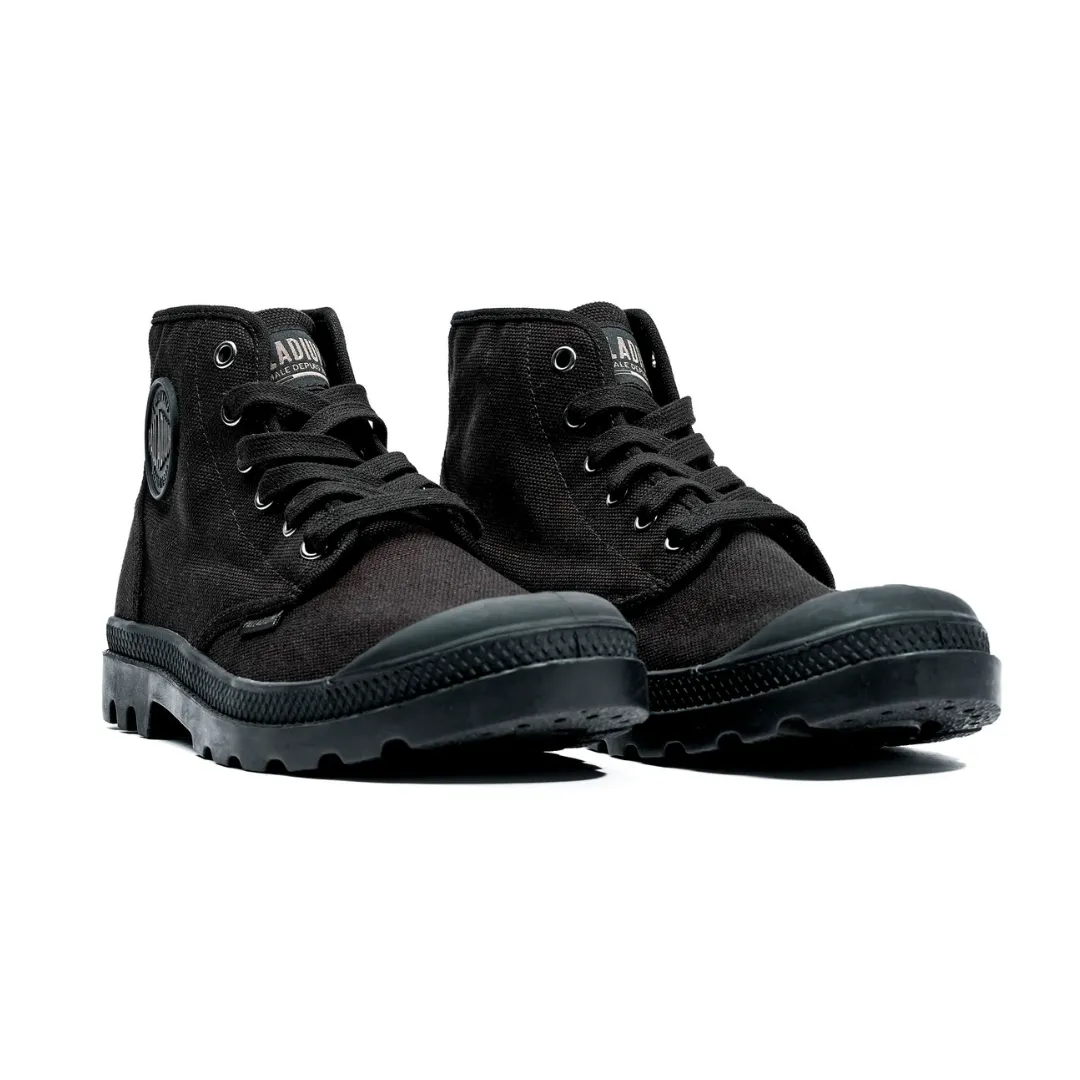 Women's Pampa Hi in Black from Palladium