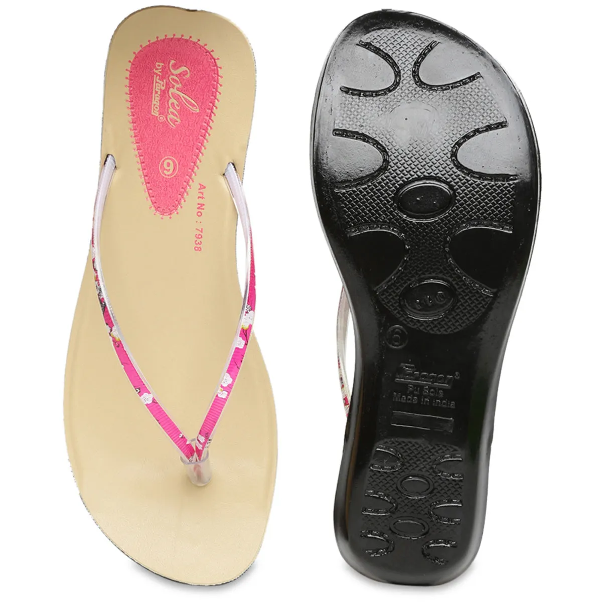 Women's Pink Solea Flip-Flops