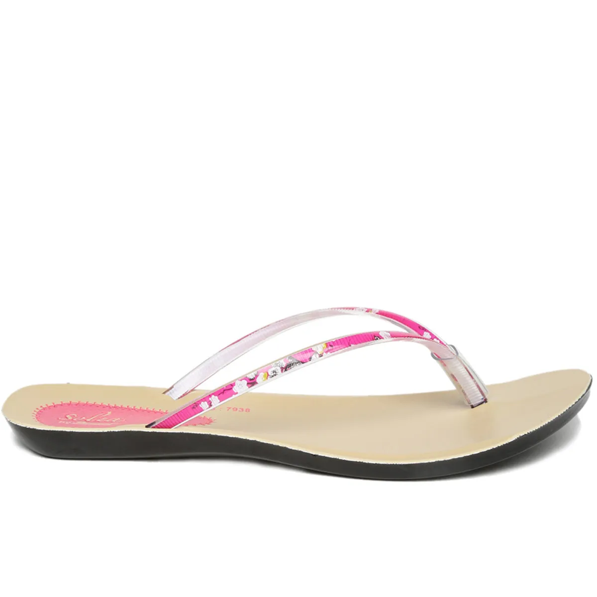 Women's Pink Solea Flip-Flops