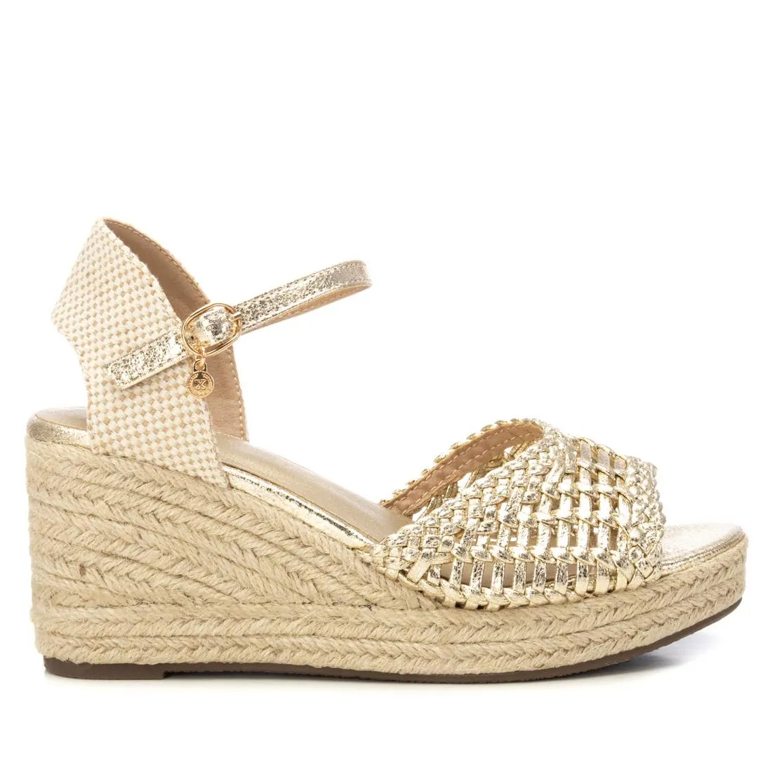 Women's Raffia Wedge Sandals By XTI