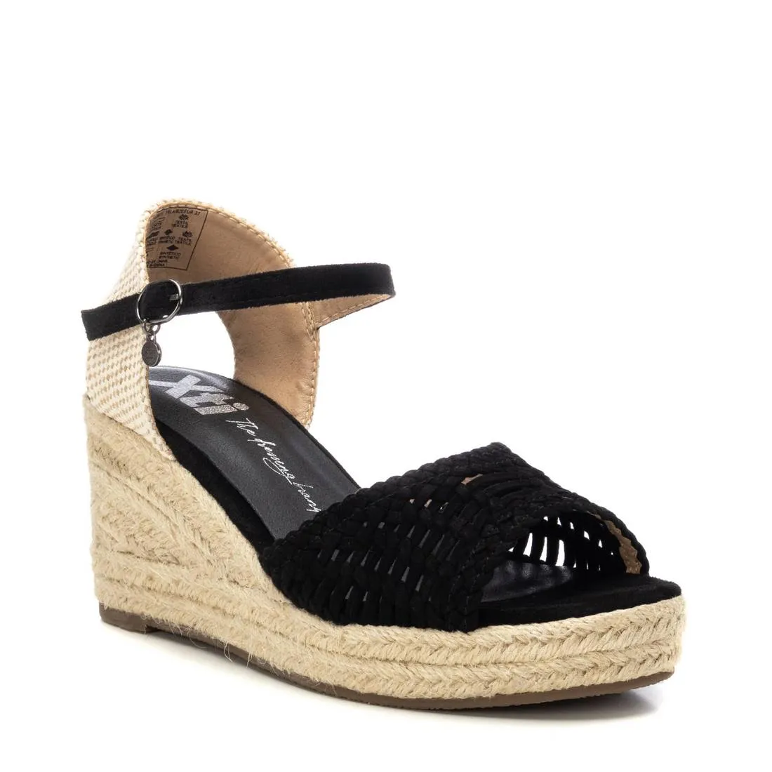 Women's Raffia Wedge Sandals By XTI