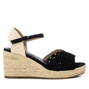 Women's Raffia Wedge Sandals By XTI