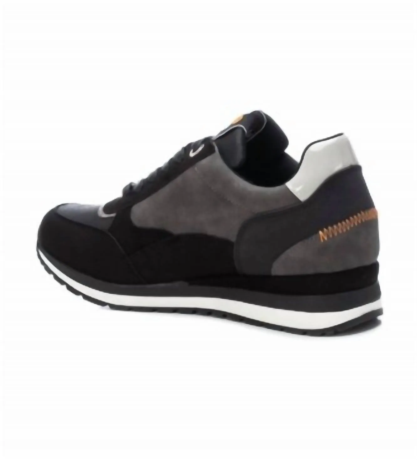 Women's Suede Sneakers In Black