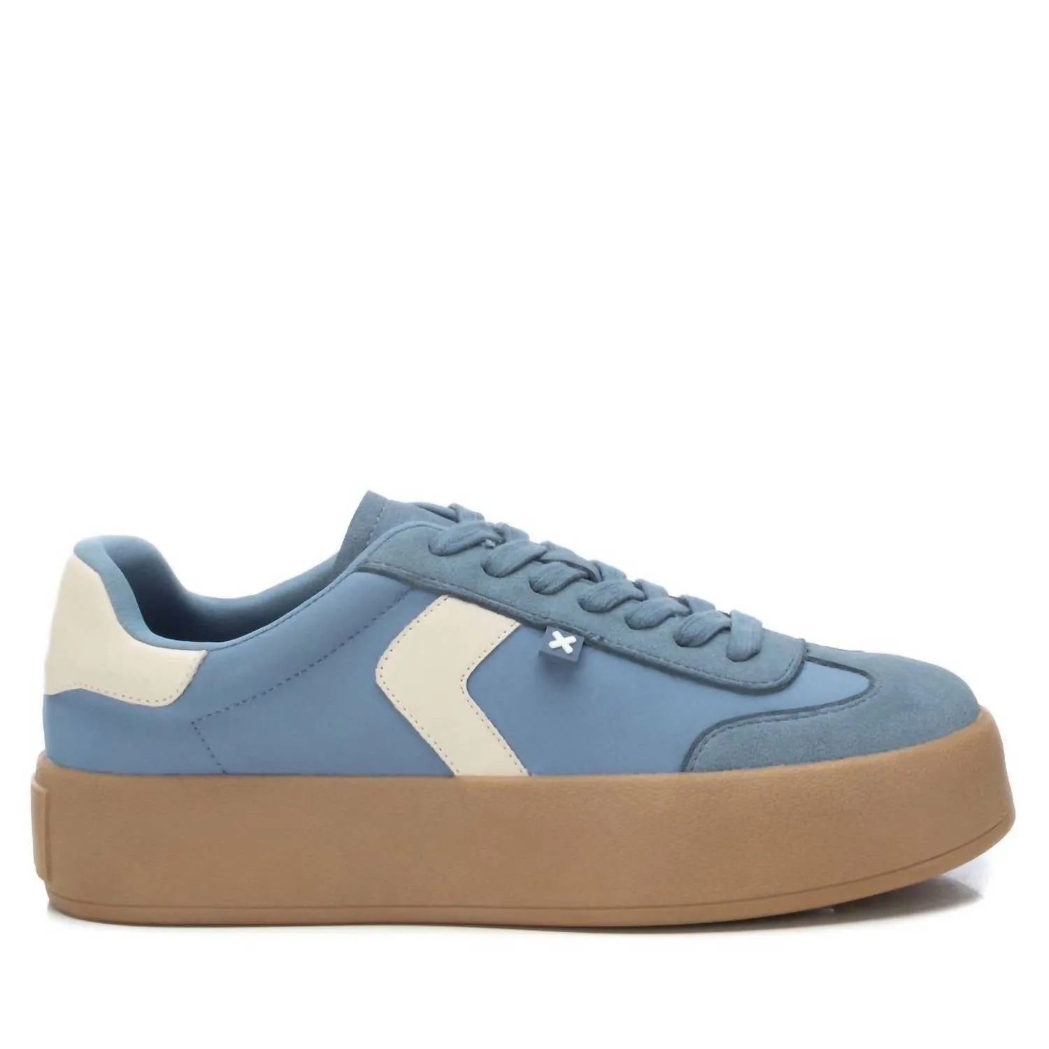 Women's Textile Sneakers In Jeans