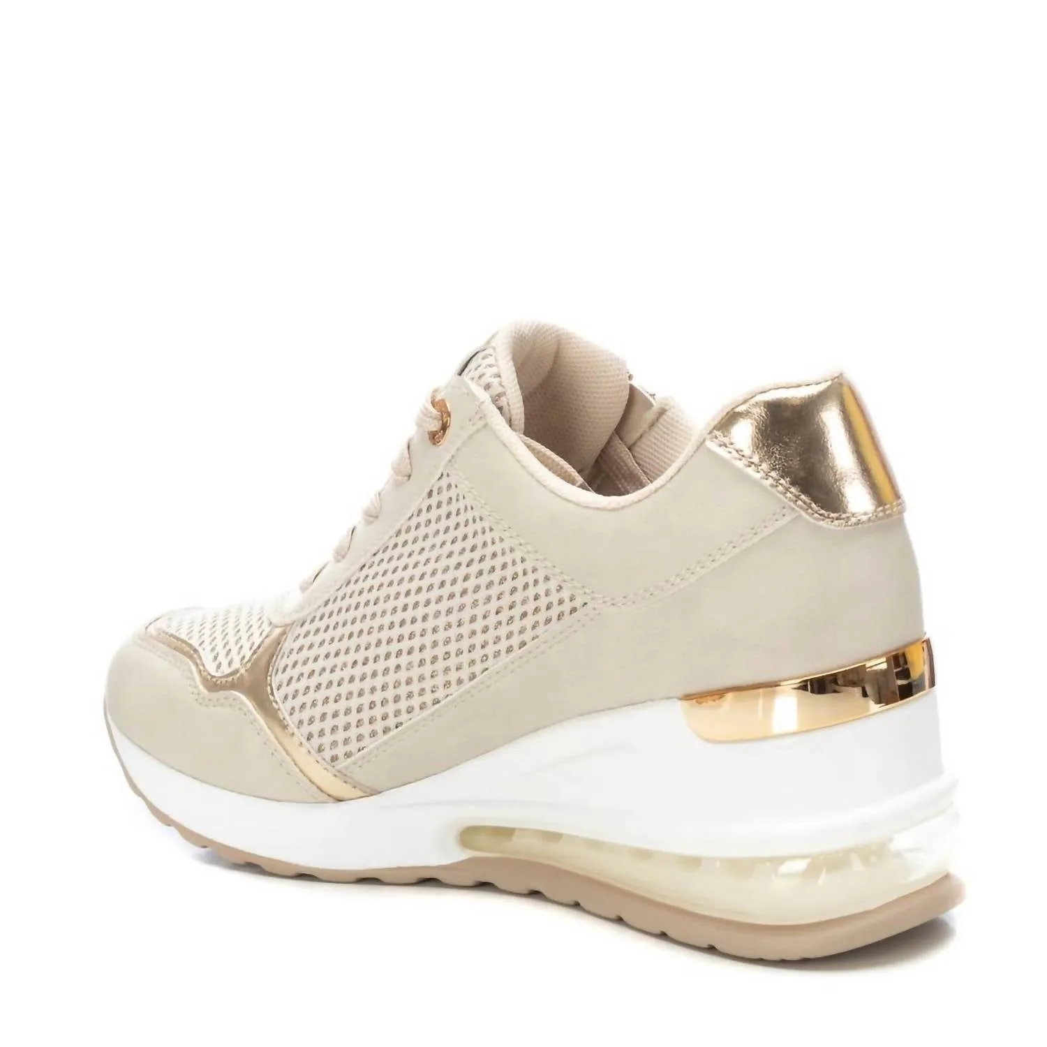 Women's Trainer Sneakers In Beige