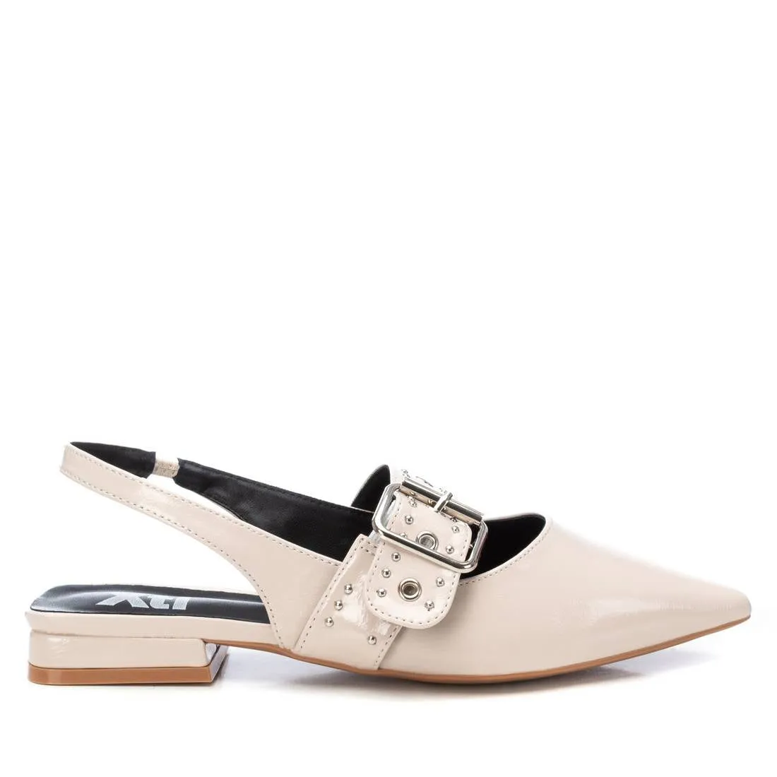 Xti Women's Wide Bucke Flats
