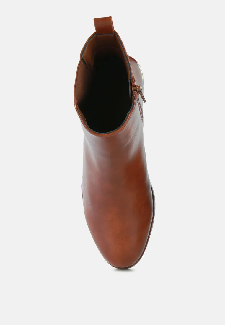 yacht winter basic ankle boots