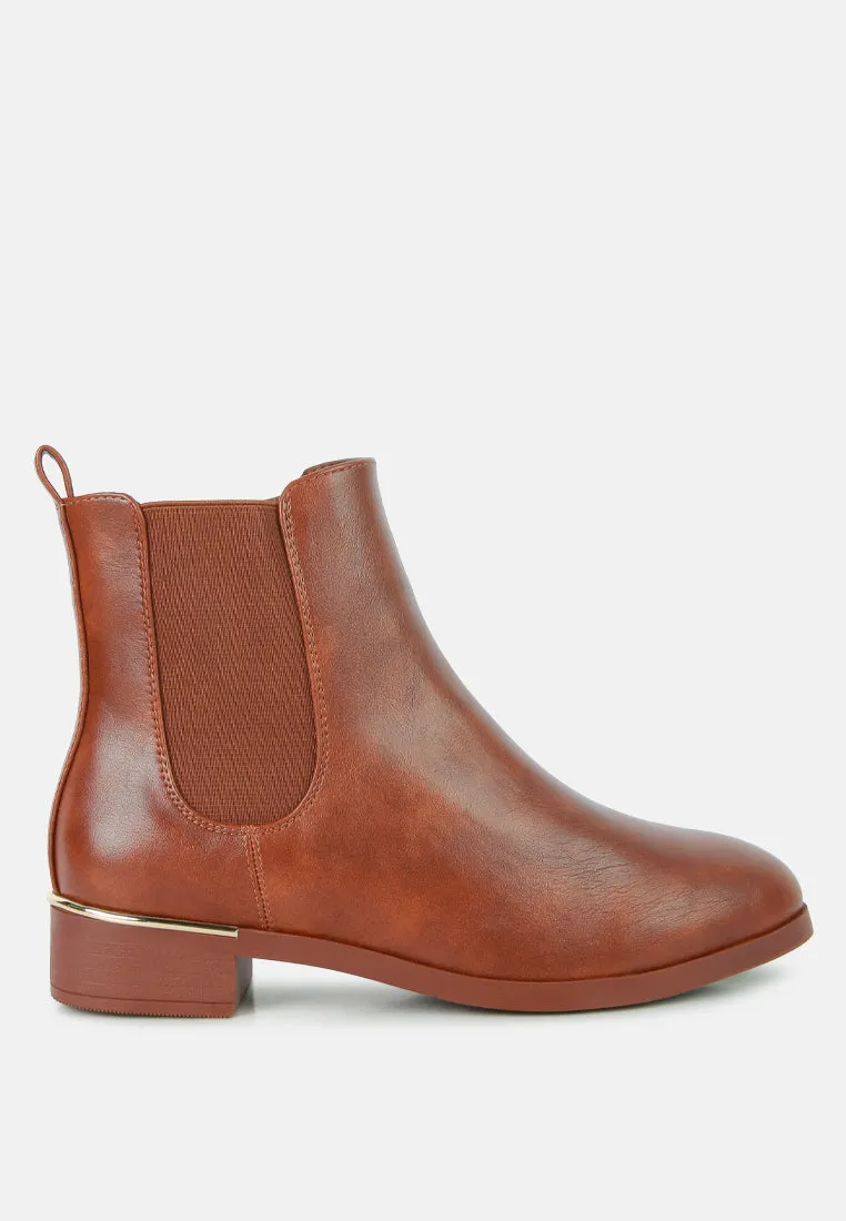 yacht winter basic ankle boots