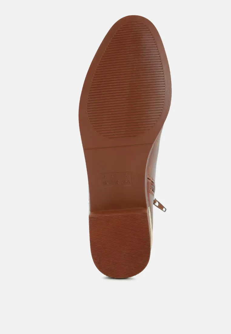 yacht winter basic ankle boots