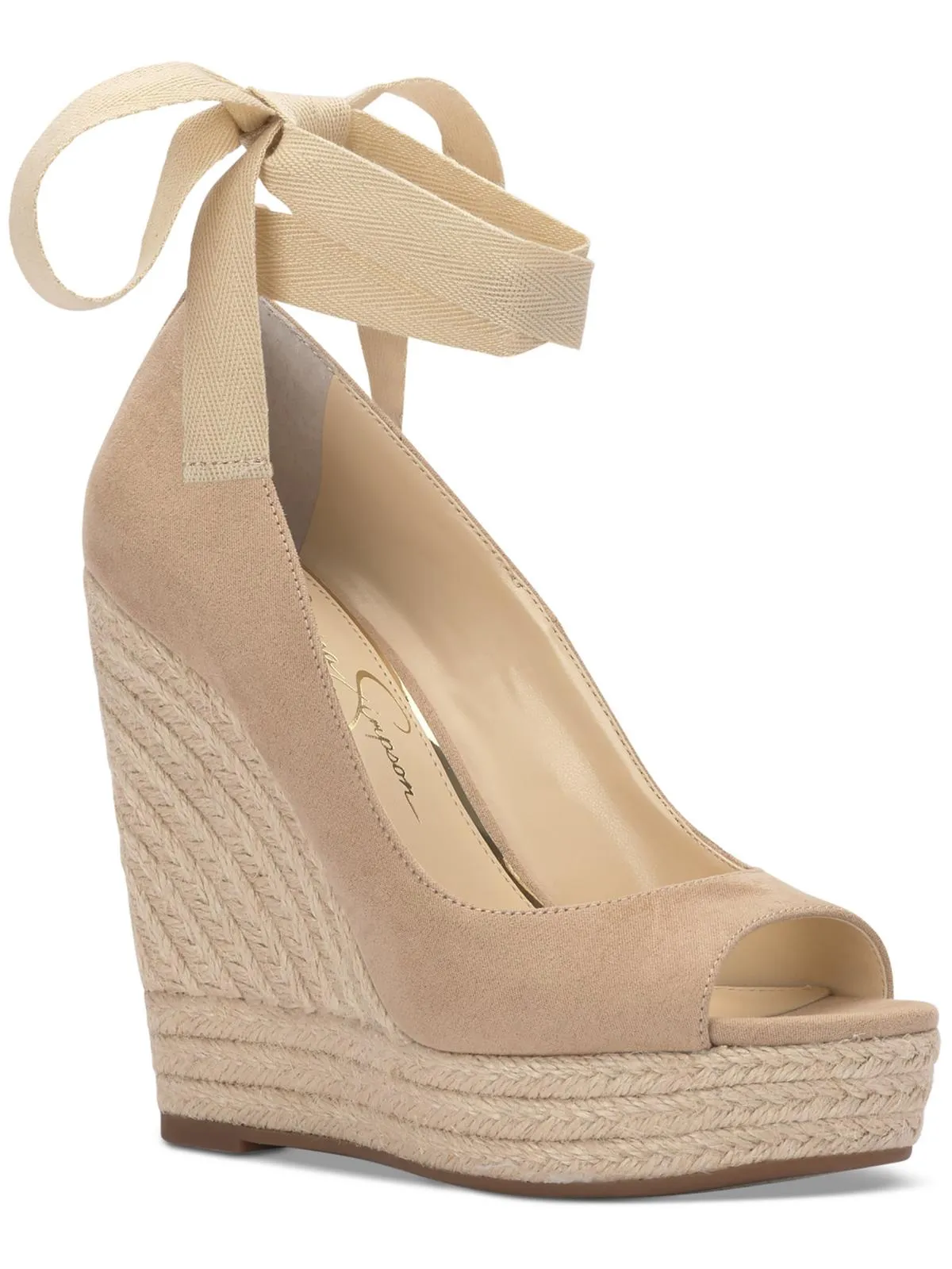 Zavida Womens Wedge Ankle Strap Espadrilles