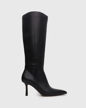 ZENA Stiletto Knee High Boots